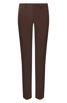 Мужские хлопковые брюки BRIONI коричневого цвета, арт. RPN40L/PZ048/AR0SA | Фото 1 (Стили: Кэжуэл; Материал внешний: Хлопок; Силуэт М (брюки): Чиносы; Длина (брюки, джинсы): Стандартные; Случай: Повседневный; Региональные ограничения белый список (Axapta Mercury): RU)