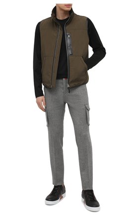 Мужская хлопковый лонгслив BRIONI черного цвета по цене 35350 руб., арт. UJFN0L/PZ600 | Фото 2 Мужская хлопковый лонгслив BRIONI черного цвета, арт. UJFN0L/PZ600 | Фото 2