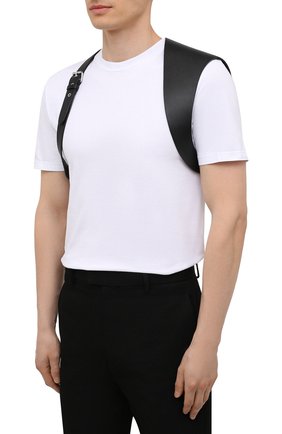 Мужской кожаный ремень ALEXANDER MCQUEEN черного цвета по цене 119000 руб., арт. 651918/Q5FCI | Фото 3 Мужской кожаный ремень ALEXANDER MCQUEEN черного цвета, арт. 651918/Q5FCI | Фото 3