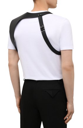 Мужской кожаный ремень ALEXANDER MCQUEEN черного цвета по цене 119000 руб., арт. 651918/Q5FCI | Фото 4 Мужской кожаный ремень ALEXANDER MCQUEEN черного цвета, арт. 651918/Q5FCI | Фото 4
