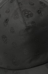 Мужской бейсболка ALEXANDER MCQUEEN черного цвета, арт. 624389/4401Q | Фото 3 (Материал: Текстиль, Синтетический материал)
