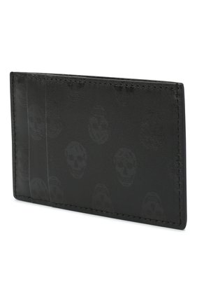 Мужской кожаный футляр для кредитных карт ALEXANDER MCQUEEN черного цвета по цене 13500 руб., арт. 602144/1AAAN | Фото 2 Мужской кожаный футляр для кредитных карт ALEXANDER MCQUEEN черного цвета, арт. 602144/1AAAN | Фото 2