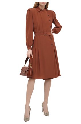 Женские кожаные туфли celia RALPH LAUREN серебряного цвета по цене 55000 руб., арт. 800819036 | Фото 2 Женские кожаные туфли celia RALPH LAUREN серебряного цвета, арт. 800819036 | Фото 2