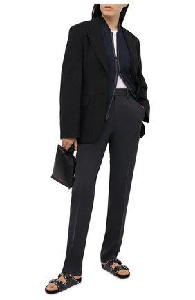 Женский хлопковый кардиган BRUNELLO CUCINELLI синего цвета по цене 157500 руб., арт. M19197706 | Фото 2 Женский хлопковый кардиган BRUNELLO CUCINELLI синего цвета, арт. M19197706 | Фото 2 (Материал внешний: Хлопок; Стили: Кэжуэл; Женское Кросс-КТ: Кардиган-одежда; Длина (для топов): Стандартные; Рукава: Длинные)