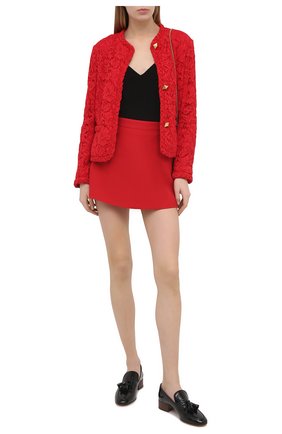 Женский жакет VALENTINO красного цвета по цене 316500 руб., арт. VB3CE2651EC | Фото 2 Женский жакет VALENTINO красного цвета, арт. VB3CE2651EC | Фото 2