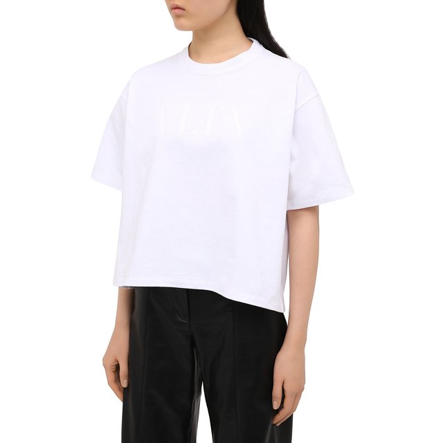 фото Хлопковая футболка valentino