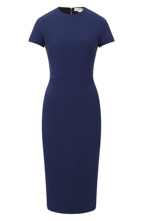 Женское платье VICTORIA BECKHAM темно-синего цвета по цене 117000 руб., арт. 1121WDR002372A | Фото 1 Женское платье VICTORIA BECKHAM темно-синего цвета, арт. 1121WDR002372A | Фото 1