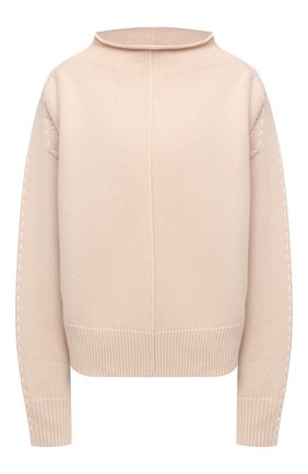Женский шерстяной свитер HELMUT LANG бежевого цвета по цене 48500 руб., арт. K06HW719 | Фото 1 Женский шерстяной свитер HELMUT LANG бежевого цвета, арт. K06HW719 | Фото 1