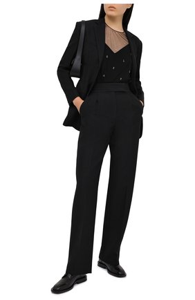Женские брюки ALEXANDER WANG черного цвета по цене 69950 руб., арт. 1WC2204295 | Фото 2 Женские брюки ALEXANDER WANG черного цвета, арт. 1WC2204295 | Фото 2