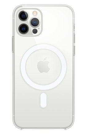 Чехол magsafe для iphone 12/12 pro APPLE прозрачного цвета по цене 4990 руб., арт. MHLM3ZE/A | Фото 1 Чехол magsafe для iphone 12/12 pro APPLE прозрачного цвета, арт. MHLM3ZE/A | Фото 1