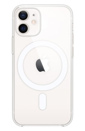 Чехол magsafe для iphone 12 mini APPLE прозрачного цвета по цене 4990 руб., арт. MHLL3ZE/A | Фото 1 Чехол magsafe для iphone 12 mini APPLE прозрачного цвета, арт. MHLL3ZE/A | Фото 1