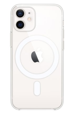 Чехол magsafe для iphone 12 mini APPLE  прозрачного цвета, арт. MHLL3ZE/A | Фото 1 (Материал: Пластик)