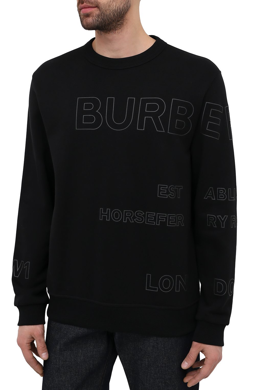 свитшот burberry мужской