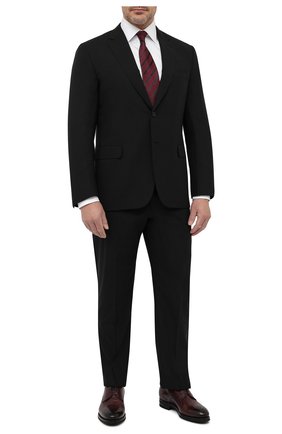 Мужской шерстяной костюм BRIONI черного цвета по цене 428000 руб., арт. RA0J0M/P0A29/BRUNIC0 | Фото 1 Мужской шерстяной костюм BRIONI черного цвета, арт. RA0J0M/P0A29/BRUNIC0 | Фото 1