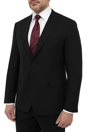 Мужской шерстяной костюм BRIONI черного цвета по цене 428000 руб., арт. RA0J0M/P0A29/BRUNIC0 | Фото 2 Мужской шерстяной костюм BRIONI черного цвета, арт. RA0J0M/P0A29/BRUNIC0 | Фото 2