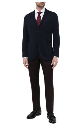 Мужская хлопковая сорочка BRIONI белого цвета по цене 54500 руб., арт. RCBE0L/0905B | Фото 2 Мужская хлопковая сорочка BRIONI белого цвета, арт. RCBE0L/0905B | Фото 2 (Длина (для топов): Стандартные; Воротник: Кент; Материал внешний: Хлопок; Случай: Формальный; Рукава: Длинные; Стили: Классический; Принт: Однотонные; Манжеты: На пуговицах; Региональные ограничения белый список (Axapta Mercury): RU)