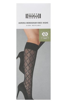 Женские гольфы aurora WOLFORD черного цвета по цене 3400 руб., арт. 36001 | Фото 1 Женские гольфы aurora WOLFORD черного цвета, арт. 36001 | Фото 1
