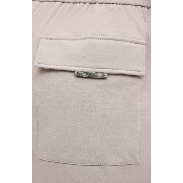 фото Хлопковые шорты brunello cucinelli