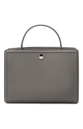 Женская сумка LORO PIANA светло-серого цвета по цене 329500 руб., арт. FAL3214 | Фото 1 Женская сумка LORO PIANA светло-серого цвета, арт. FAL3214 | Фото 1 (Материал: Натуральная кожа; Сумки-технические: Сумки top-handle, Сумки через плечо; Размер: medium)