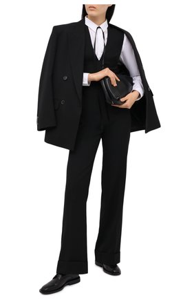 Женский шерстяной комбинезон VICTORIA BECKHAM черного цвета по цене 158000 руб., арт. 1121WJS002334A | Фото 2 Женский шерстяной комбинезон VICTORIA BECKHAM черного цвета, арт. 1121WJS002334A | Фото 2