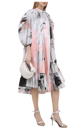 Женские кожаные босоножки arka ISABEL MARANT серебряного цвета по цене 42500 руб., арт. ARKA/SD0697-21P015S | Фото 2 Женские кожаные босоножки arka ISABEL MARANT серебряного цвета, арт. ARKA/SD0697-21P015S | Фото 2