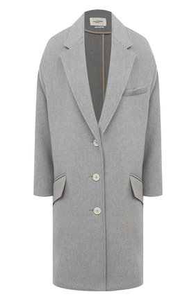 Женское пальто ISABEL MARANT ETOILE серого цвета по цене 65100 руб., арт. MA0908-21P005E/LIMI | Фото 1 Женское пальто ISABEL MARANT ETOILE серого цвета, арт. MA0908-21P005E/LIMI | Фото 1