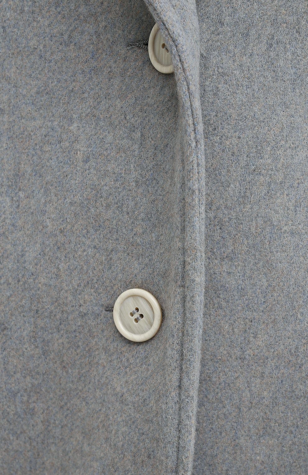Женское пальто ISABEL MARANT ETOILE серого цвета, арт. MA0908-21P005E/LIMI | Фото 5 (Материал внешний: Шерсть, Синтетический материал; Рукава: Длинные; Длина (верхняя одежда): До колена; Региональные ограничения белый список (Axapta Mercury): RU; 1-2-бортные: Однобортные; Материал подклада: Вискоза; Стили: Кэжуэл)