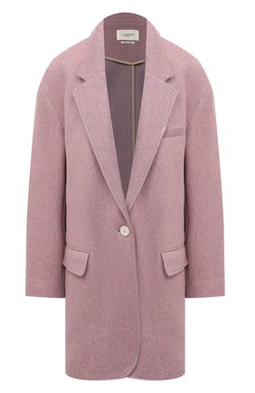 Женское пальто ISABEL MARANT ETOILE светло-розового цвета по цене 56900 руб., арт. VE1519-21P005E/LATTY | Фото 1 Женское пальто ISABEL MARANT ETOILE светло-розового цвета, арт. VE1519-21P005E/LATTY | Фото 1