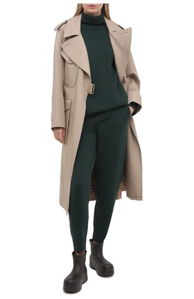 Женский кашемировый свитер BURBERRY зеленого цвета по цене 72500 руб., арт. 8037208 | Фото 2 Женский кашемировый свитер BURBERRY зеленого цвета, арт. 8037208 | Фото 2