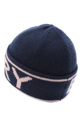 Женская кашемировая шапка BURBERRY темно-синего цвета по цене 17400 руб., арт. 8037052 | Фото 2 Женская кашемировая шапка BURBERRY темно-синего цвета, арт. 8037052 | Фото 2