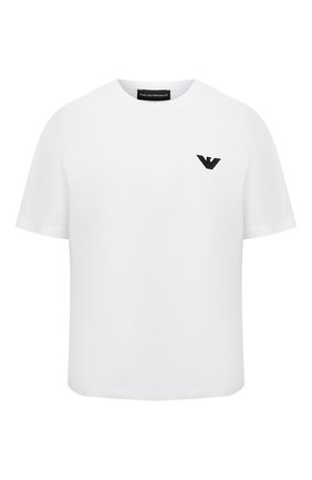 Женская хлопковая футболка EMPORIO ARMANI белого цвета по цене 8995 руб., арт. 3K2T7X/2J53Z | Фото 1 Женская хлопковая футболка EMPORIO ARMANI белого цвета, арт. 3K2T7X/2J53Z | Фото 1