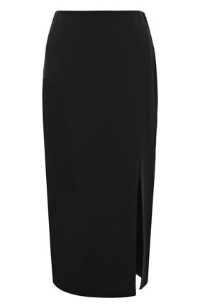 Женская юбка VALENTINO черного цвета по цене 76050 руб., арт. VB3RA77065C | Фото 1 Женская юбка VALENTINO черного цвета, арт. VB3RA77065C | Фото 1 (Материал подклада: Вискоза; Стили: Романтичный; Женское Кросс-КТ: Юбка-одежда; Материал внешний: Синтетический материал, Вискоза; Длина Ж (юбки, платья, шорты): Миди)