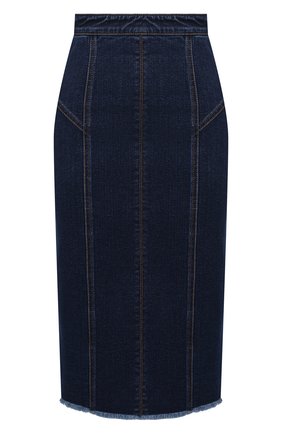 Женская джинсовая юбка ALEXANDER MCQUEEN синего цвета по цене 96700 руб., арт. 650661/QMAA8 | Фото 1 Женская джинсовая юбка ALEXANDER MCQUEEN синего цвета, арт. 650661/QMAA8 | Фото 1 (Женское Кросс-КТ: Юбка-одежда, Юбка-карандаш; Кросс-КТ: Деним; Материал внешний: Хлопок, Деним; Стили: Гранж; Длина Ж (юбки, платья, шорты): Миди; Региональные ограничения белый список (Axapta Mercury): RU)