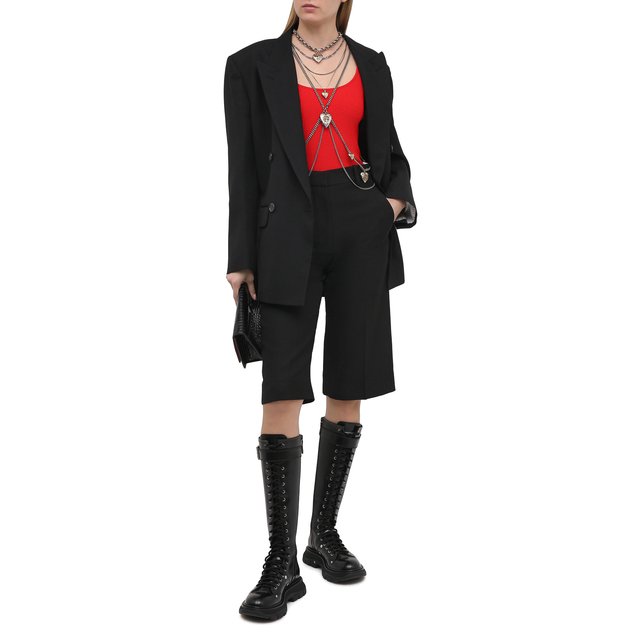 фото Топ из вискозы alexander mcqueen