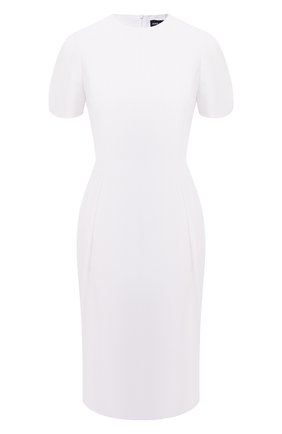 Женское шелковое платье GIORGIO ARMANI белого цвета по цене 266000 руб., арт. 1SHVA07U/T0010 | Фото 1 Женское шелковое платье GIORGIO ARMANI белого цвета, арт. 1SHVA07U/T0010 | Фото 1