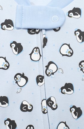 Детский хлопковый комбинезон MAGNOLIA BABY голубого цвета по цене 4460 руб., арт. 788-428P-LB | Фото 3 Детский хлопковый комбинезон MAGNOLIA BABY голубого цвета, арт. 788-428P-LB | Фото 3