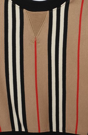 Детский хлопковый свитшот BURBERRY бежевого цвета по цене 15550 руб., арт. 8022057 | Фото 3 Детский хлопковый свитшот BURBERRY бежевого цвета, арт. 8022057 | Фото 3