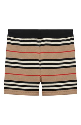 Детские хлопковые шорты BURBERRY бежевого цвета по цене 10650 руб., арт. 8037138 | Фото 2 Детские хлопковые шорты BURBERRY бежевого цвета, арт. 8037138 | Фото 2