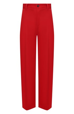 Мужские шерстяные брюки BOTTEGA VENETA красного цвета по цене 86450 руб., арт. 653072/V0B20 | Фото 1 Мужские шерстяные брюки BOTTEGA VENETA красного цвета, арт. 653072/V0B20 | Фото 1 (Длина (брюки, джинсы): Стандартные; Случай: Повседневный; Стили: Минимализм; Материал внешний: Шерсть)