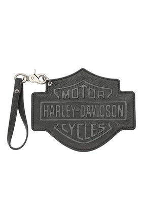 Мужской кожаный кошелек для монет HARLEY-DAVIDSON серого цвета по цене 9000 руб., арт. HDWWA10973 - BLK | Фото 1 Мужской кожаный кошелек для монет HARLEY-DAVIDSON серого цвета, арт. HDWWA10973 - BLK | Фото 1 (Материал: Кожа)