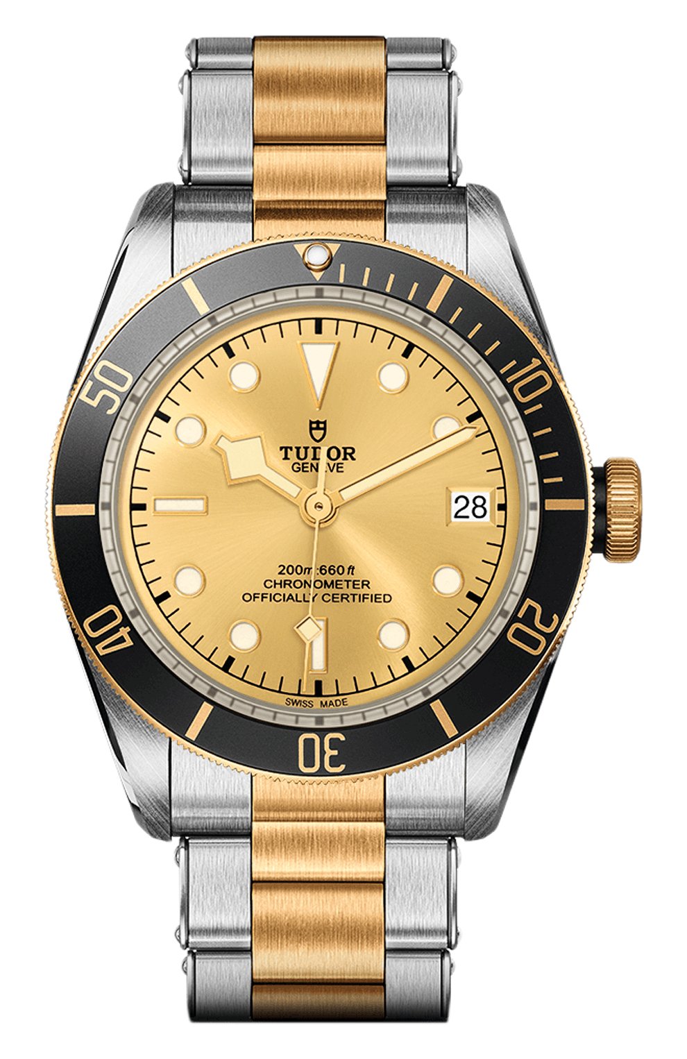 Мужские часы black bay s&g TUDOR бежевого цвета, арт. 79733N/72063/CHAMPAGNE | Фото 1
