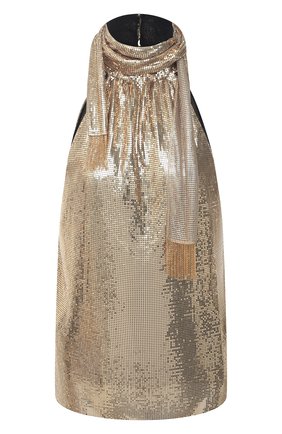 Женский топ SAINT LAURENT золотого цвета по цене 484000 руб., арт. 626837/Y5B32 | Фото 1 Женский топ SAINT LAURENT золотого цвета, арт. 626837/Y5B32 | Фото 1