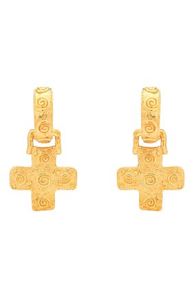 Женские серьги varya COPINE JEWELRY золотого цвета по цене 22000 руб., арт. VARYA | Фото 1 Женские серьги varya COPINE JEWELRY золотого цвета, арт. VARYA | Фото 1 (Региональные ограничения белый список (Axapta Mercury): RU; Материал: Металл)