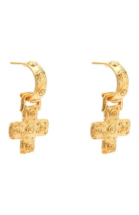 Женские серьги varya COPINE JEWELRY золотого цвета по цене 22000 руб., арт. VARYA | Фото 3 Женские серьги varya COPINE JEWELRY золотого цвета, арт. VARYA | Фото 3 (Региональные ограничения белый список (Axapta Mercury): RU; Материал: Металл)