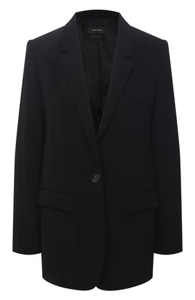 Женский жакет из вискозы ISABEL MARANT черного цвета по цене 78950 руб., арт. VE1563-21P011I/0RATELIA | Фото 1 Женский жакет из вискозы ISABEL MARANT черного цвета, арт. VE1563-21P011I/0RATELIA | Фото 1