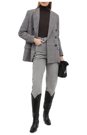 Женские джинсы ISABEL MARANT ETOILE серого цвета по цене 24350 руб., арт. PA1851-21P019E/C0RSYSR | Фото 2 Женские джинсы ISABEL MARANT ETOILE серого цвета, арт. PA1851-21P019E/C0RSYSR | Фото 2