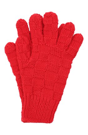 Женские шерстяные перчатки BOTTEGA VENETA красного цвета по цене 39450 руб., арт. 653581/3V200 | Фото 1 Женские шерстяные перчатки BOTTEGA VENETA красного цвета, арт. 653581/3V200 | Фото 1