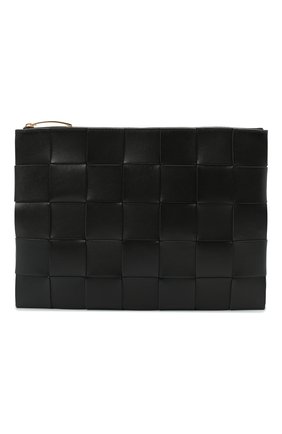 Женская кожаная косметичка BOTTEGA VENETA черного цвета по цене 85650 руб., арт. 652931/VCQC1 | Фото 1 Женская кожаная косметичка BOTTEGA VENETA черного цвета, арт. 652931/VCQC1 | Фото 1