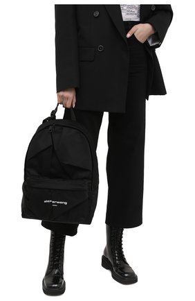 Женский рюкзак wangsport ALEXANDER WANG черного цвета по цене 37100 руб., арт. 20C220B101 | Фото 2 Женский рюкзак wangsport ALEXANDER WANG черного цвета, арт. 20C220B101 | Фото 2 (Ремень/цепочка: На ремешке; Размер: large; Материал: Текстиль; Стили: Кэжуэл)