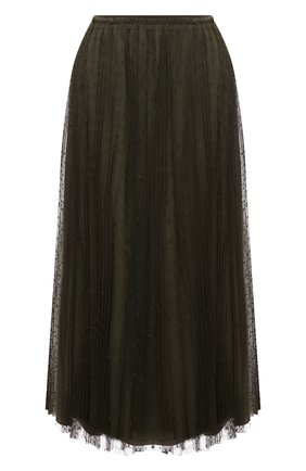Женская юбка REDVALENTINO хаки цвета по цене 55400 руб., арт. VR3RAC20/428 | Фото 1 Женская юбка REDVALENTINO хаки цвета, арт. VR3RAC20/428 | Фото 1